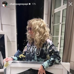 1 OF 1 OVO Tie Dye Pull Over Hoodie